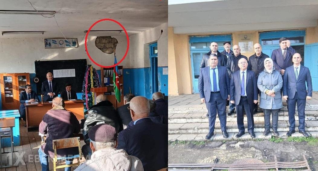 KOMİTƏ SƏDRİNİN QƏZALI MƏKTƏBDƏ GÖRÜŞÜ... - Görəsən seçicilərə nə vəd verib?