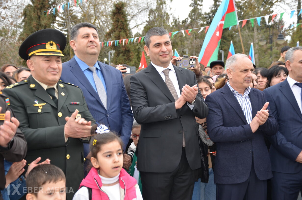 Kürdəmirdə Novruz bayramı münasibətilə ümumrayon bayram şənliyi keçirilib