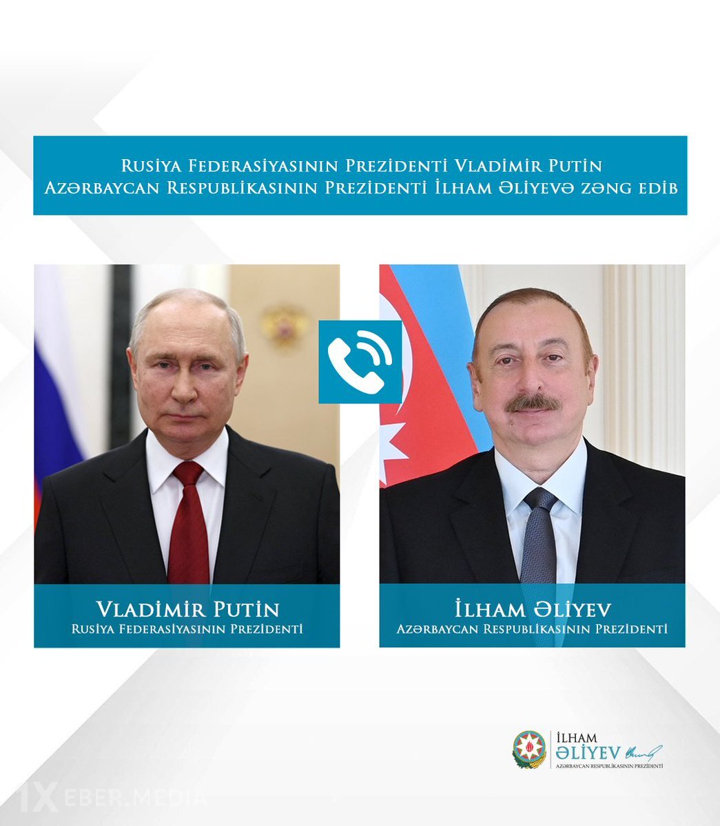 Putin İlham Əliyevə zəng etdi