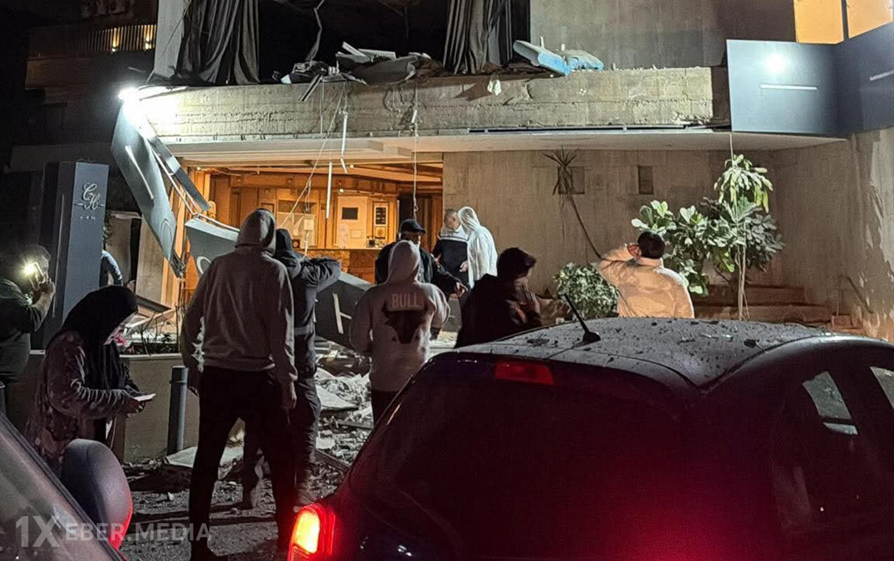 İsrail Beyrutda hoteli vurdu