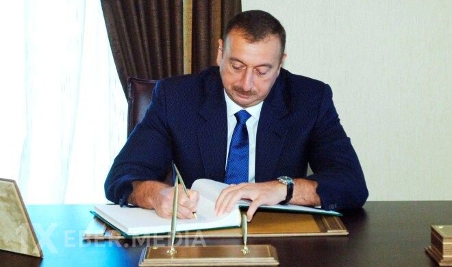 Prezident onları təltif etdi - Sərəncam