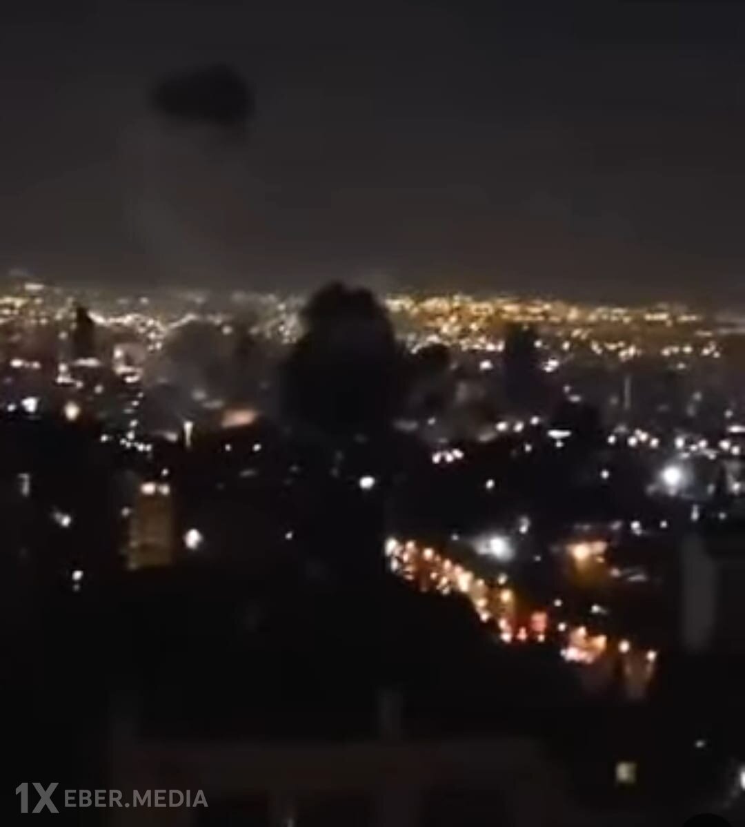 Tehranda partlayışlar silsiləsinin kadrları yayılıb-VİDEO