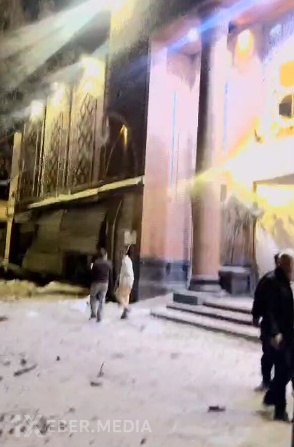 İsrail Tehranın bazarını vurdu-VİDEO