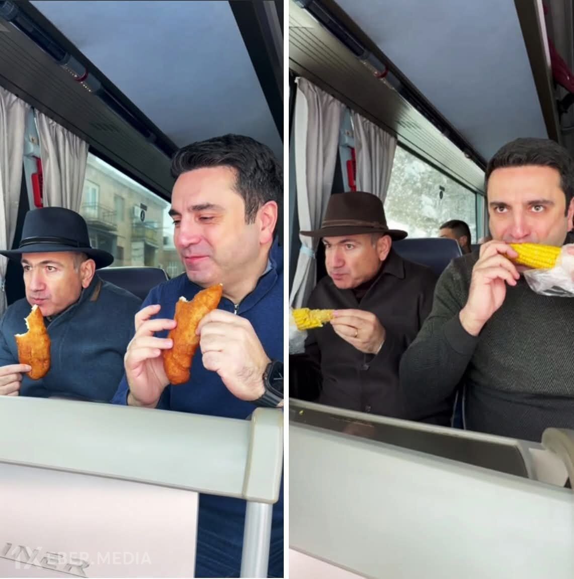 Dünən "pirojki", bu gün qarğıdalı yeyib, sabah da dondurma yeyəcək...