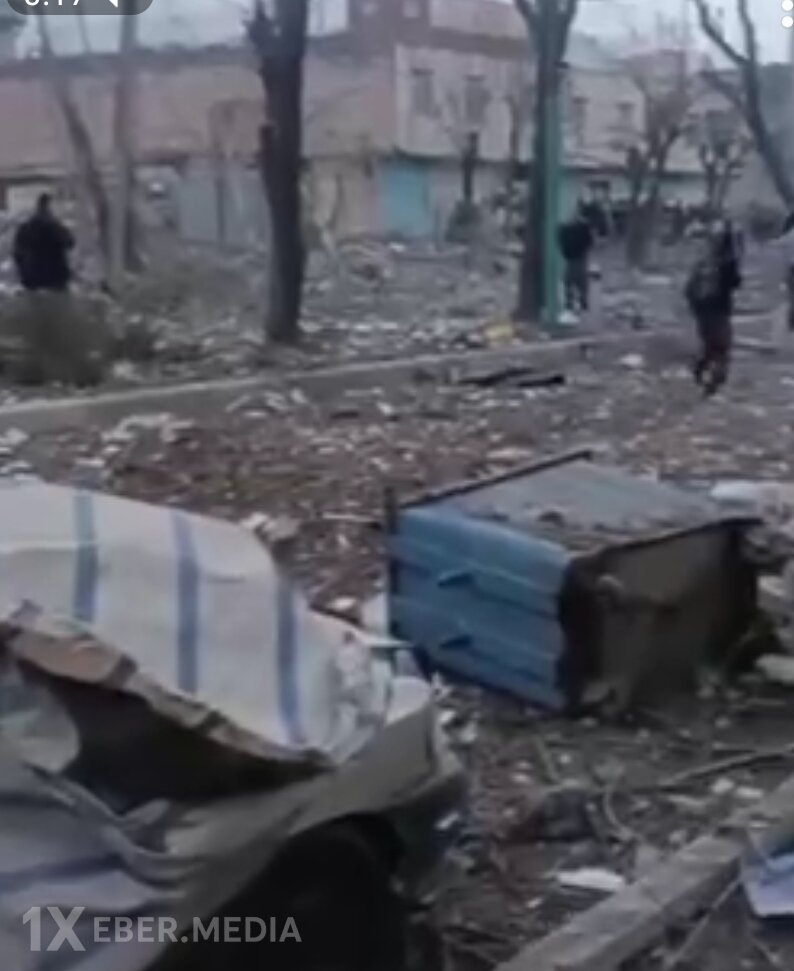 Məriyan həbsxanasının hava hücumundan sonrakı görüntüləri-VİDEO