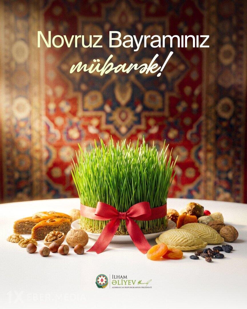 İlham Əliyev Novruz bayramı ilə bağlı paylaşım edib