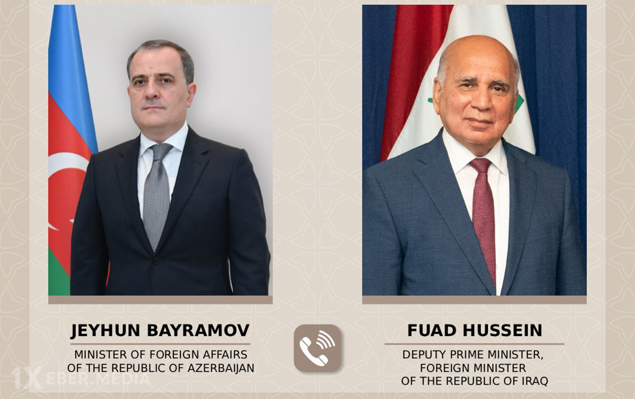 Bayramov iraqlı həmkarı ilə Yaxın Şərqdəki vəziyyəti müzakirə etdi