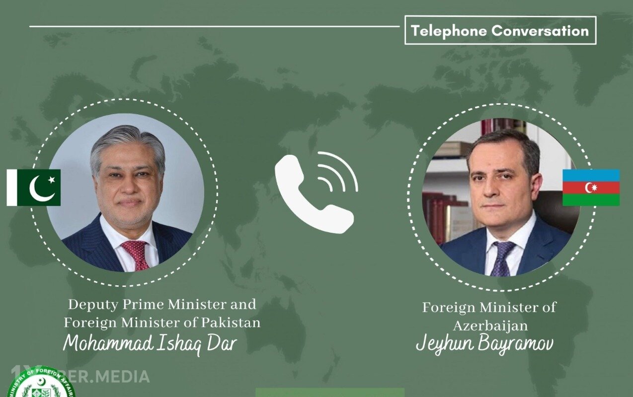 Bayramov pakistanlı həmkarı ilə danışdı