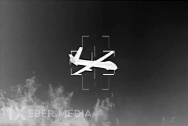 İran İsrailə məxsus Hermes pilotsuz təyyarəsini Product 358 zenit raketi ilə vurub