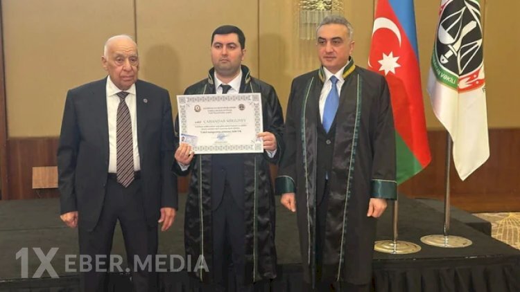 Milli Qəhrəmanın oğlu rəsmən vəkil oldu