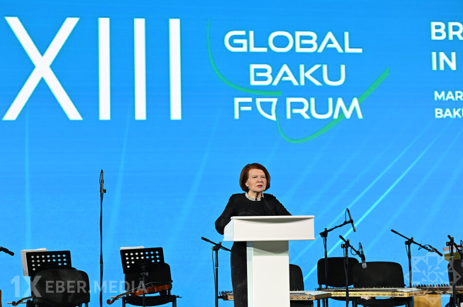 Vayra Vike-Freyberqa: Qlobal Bakı Forumu beynəlxalq əməkdaşlığın daha da artması üçün imkanlar yaradır