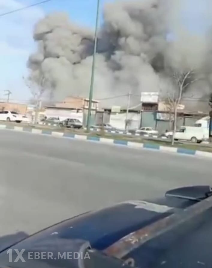 ABŞ qırıcıları Urmiya şəhərinə zərbə endirib-VİDEO