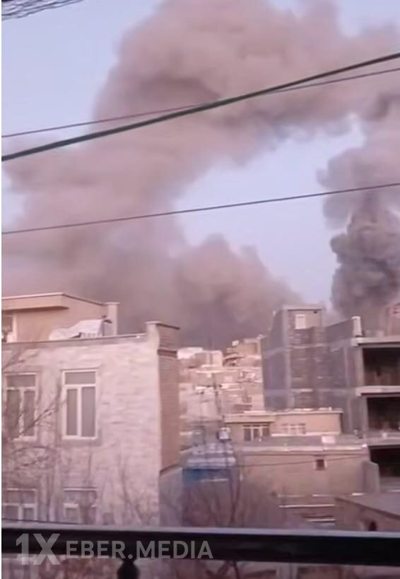 Tehrana yeni zərbə endirilib-VİDEO