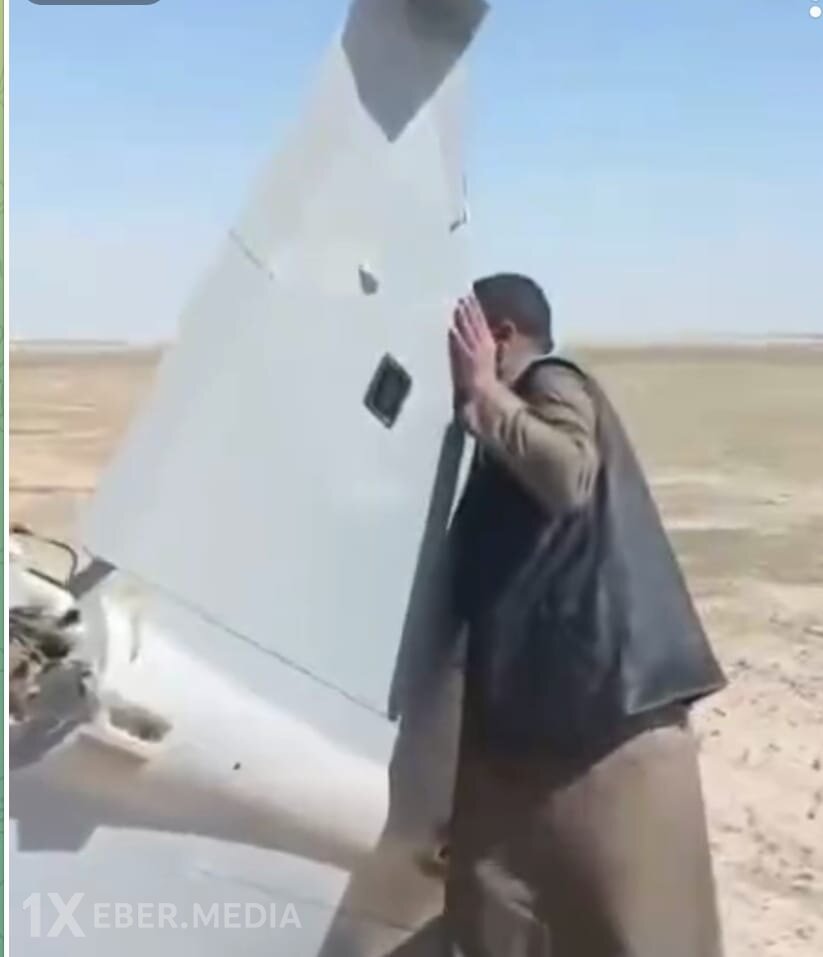 İraqda İrana atılan ABŞ PUA-sı tapıldı -VİDEO