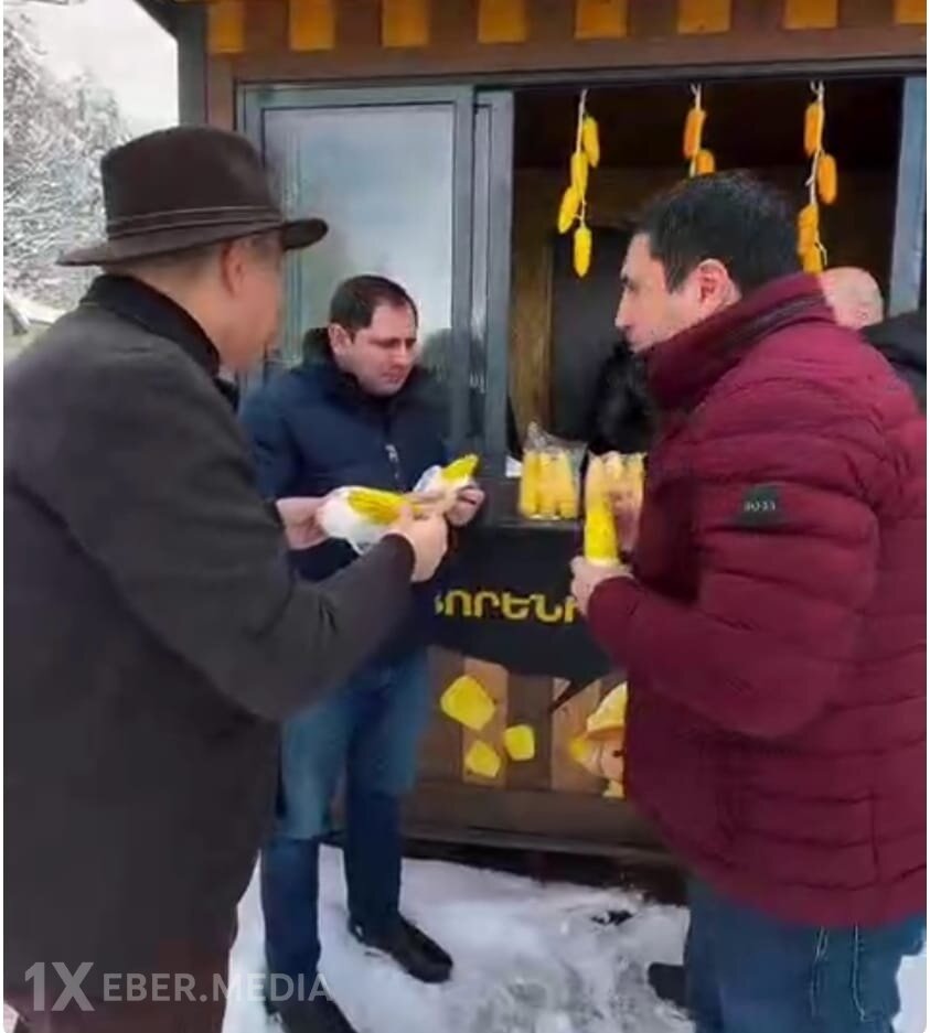 Paşinyan parlament sədrindən yediyi qarğıdalının pulunu istəyib-VİDEO