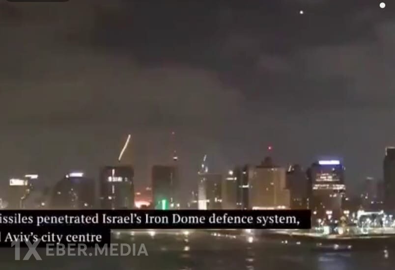 İran Tel-Əvivi vurdu – İsrailin mərkəzinə raket yağışı başladı-VİDEO