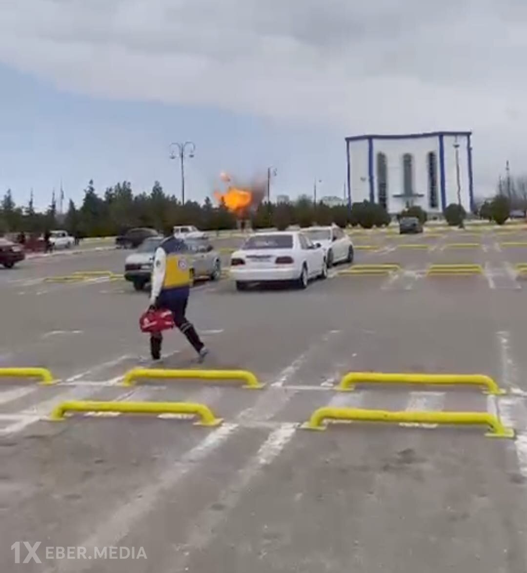 Naxçıvan hava limanı İran tərəfindən vuruldu-YENİ GÖRÜNTÜ