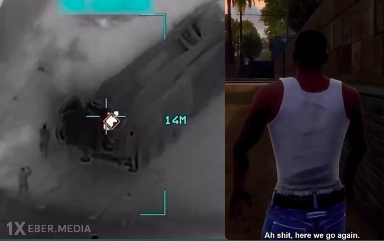 İrana hücum görüntülərində GTA da yer aldı - Video