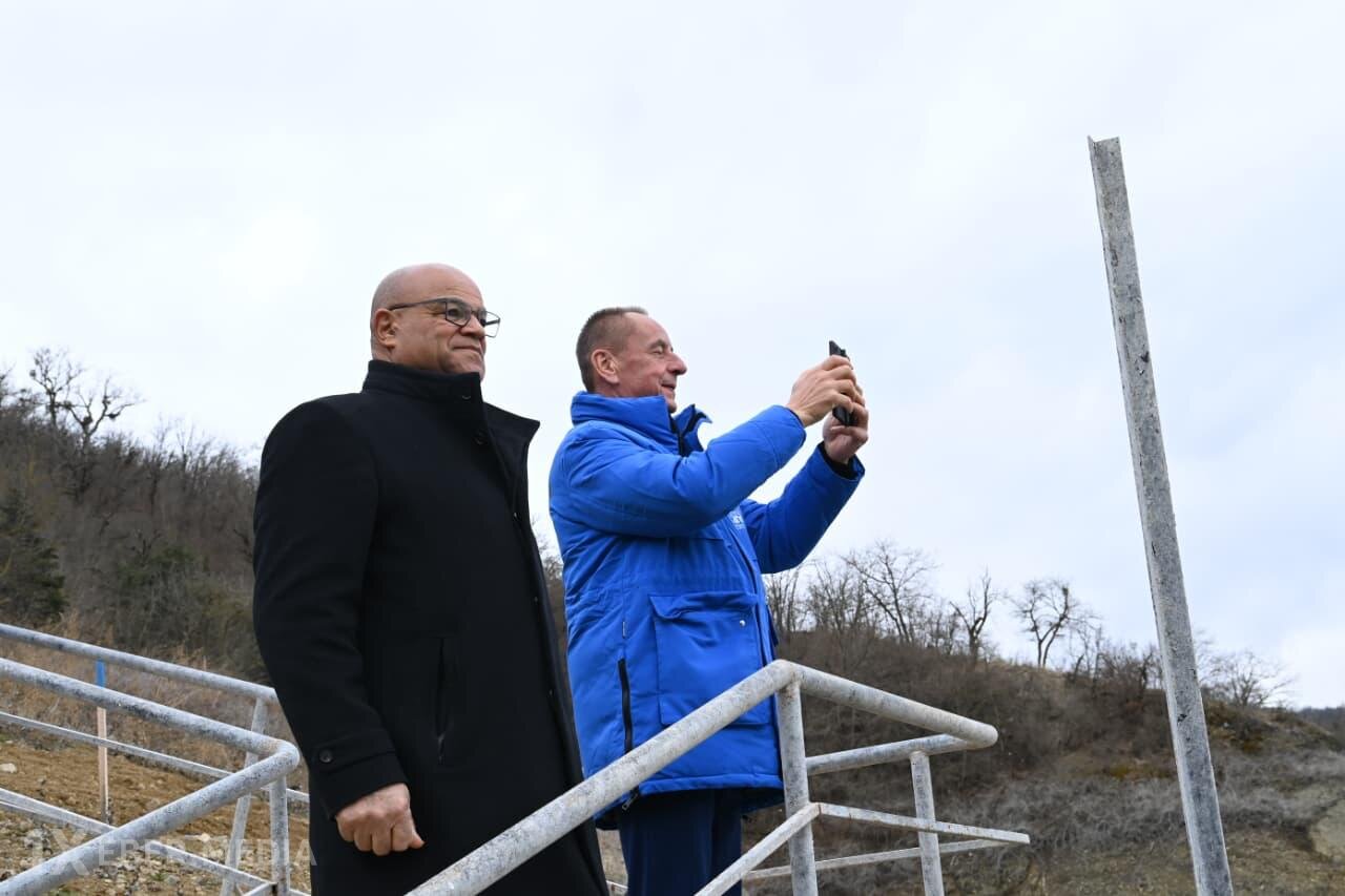 Beynəlxalq kanoe federasiyalarının prezidentləri Sərsəng su anbarında