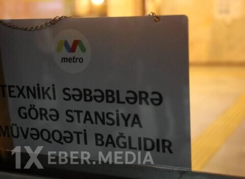 Metro dayandı, sərnişin axını pik həddə - AYNA-dan təcili qərar