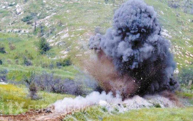 Ermənistanda poliqonda partlayış - Ölən və yaralanan var