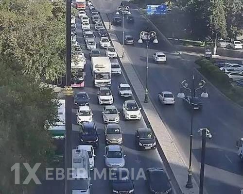 Yollarda yenə tıxac var