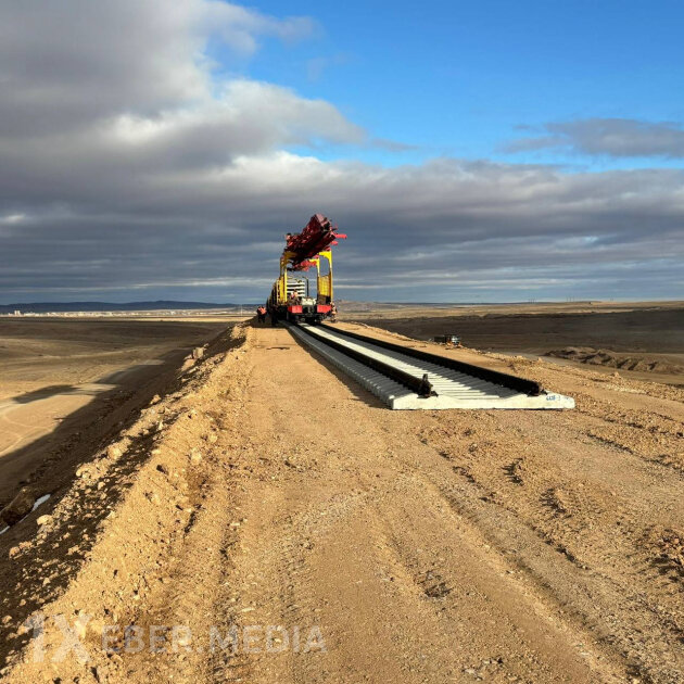 Qazaxıstan Orta dəhlizin əsas xəttinin tikintisini sürətləndirir