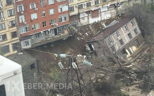 Dağıstanda sel binanı uçurdu - VİDEO