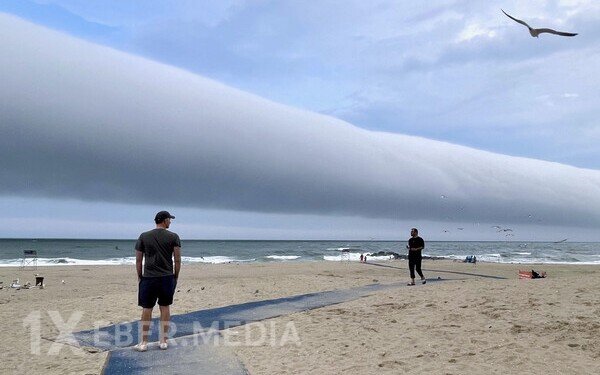 Qara dəniz üzərində nadir atmosfer hadisəsi