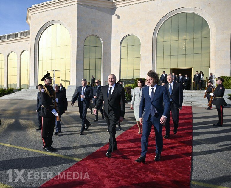 İlham Əliyevin Gürcüstana səfəri başa çatdı