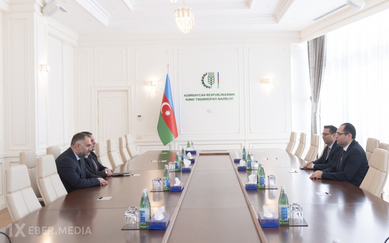 Nazir “Yüksəliş” müsabiqəsinin qalibləri ilə görüşdü - FOTOLAR