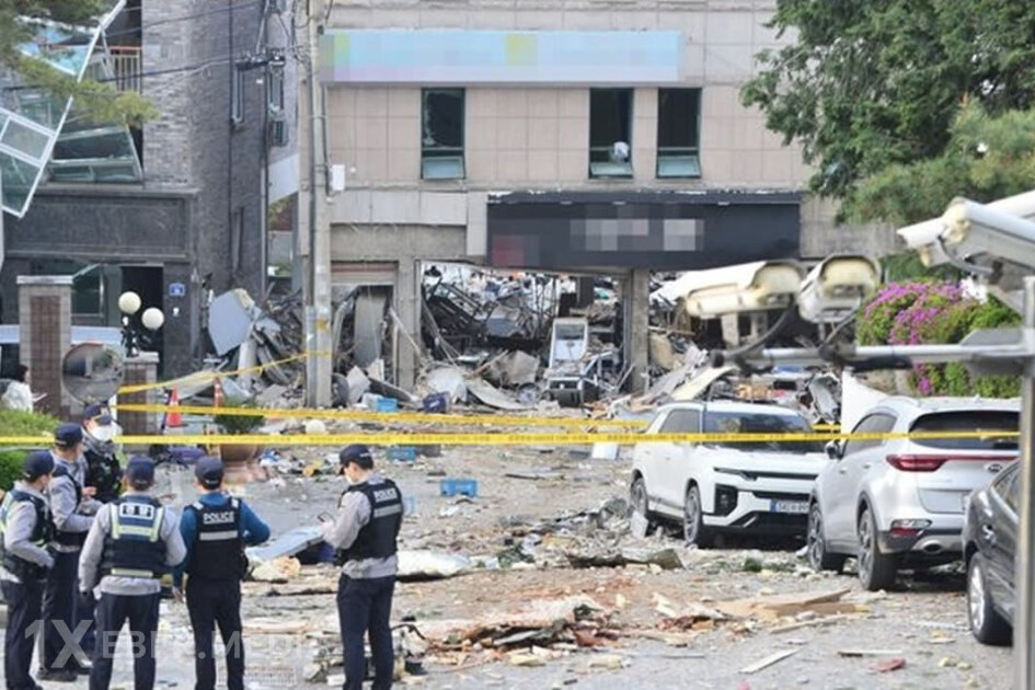 Cənubi Koreyada restoranda baş verən partlayışda 15 nəfər xəsarət alıb