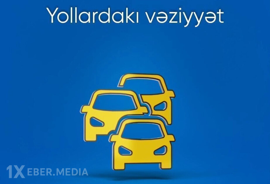 Bakının bəzi yollarında nəqliyyatın hərəkətində sıxlıq yaranıb