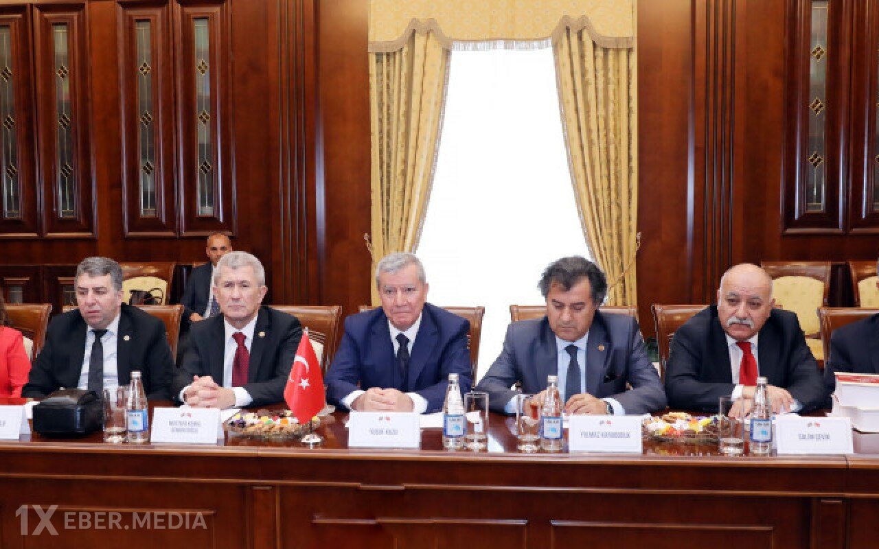 İnam Kərimov Türkiyə Ali Məhkəməsinin nümayəndə heyəti ilə görüşdü - FOTOLAR