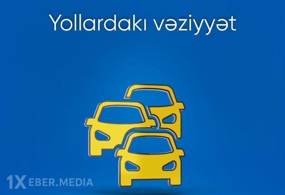 Bakının bəzi yollarında nəqliyyatın hərəkətində sıxlıq yaranıb