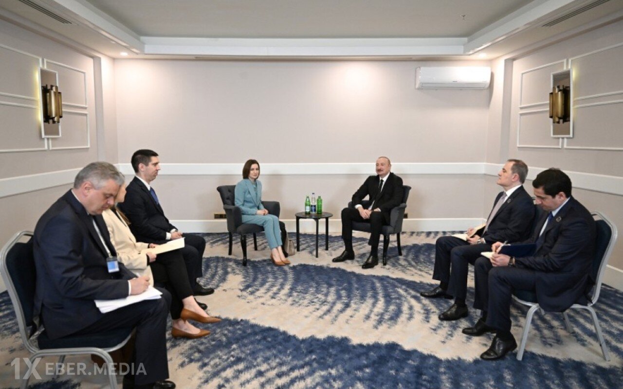 İlham Əliyevin Antalyada Moldova Prezidenti ilə görüşü oldu - FOTO