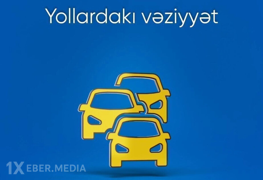 Bakının bəzi yollarında nəqliyyatın hərəkətində sıxlıq yaranıb