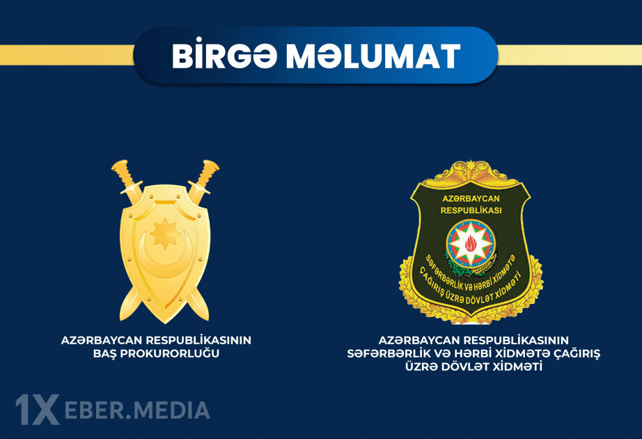 Hərbi xidmətdən möhlət hüququnun verilməsi müqabilində rüşvət almaqda təqsirləndirilən 8 vəzifəli şəxs həbs edilib