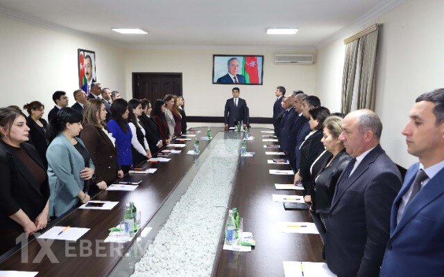 Ağstafada Zərifə xanım Əliyevaya həsr olunmuş tədbir keçirilib - FOTOLAR