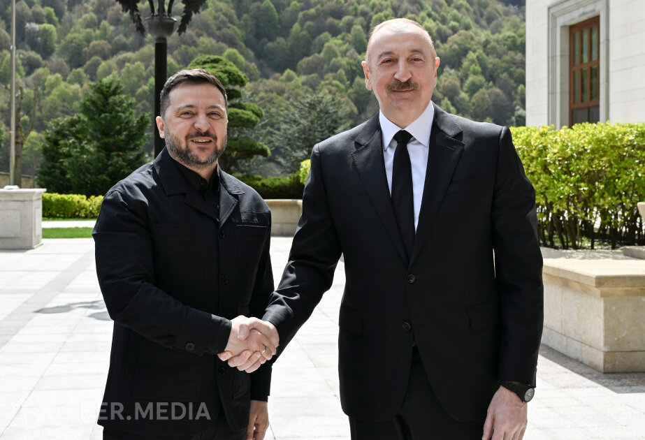 Azərbaycan və Ukrayna prezidentləri mətbuata bəyanatlarla çıxış ediblər YENİLƏNƏCƏK