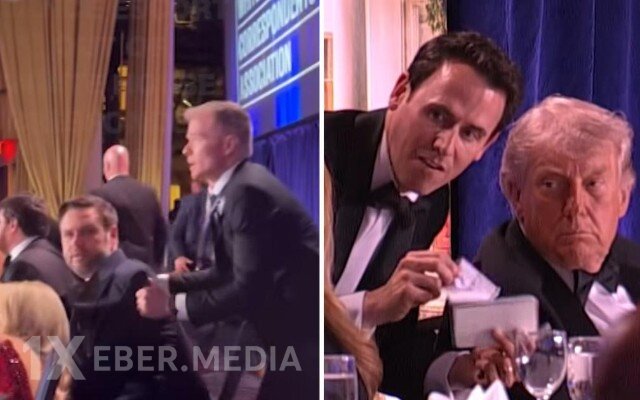 Tramp və Vensin təxliyə anı - VİDEO