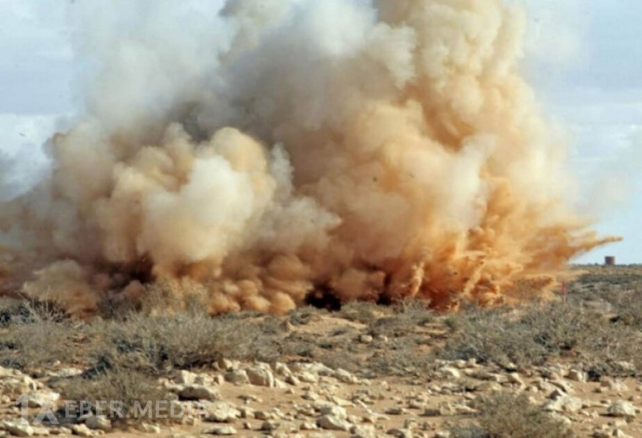 Ağdərə rayonunda mina partlayışı baş verib