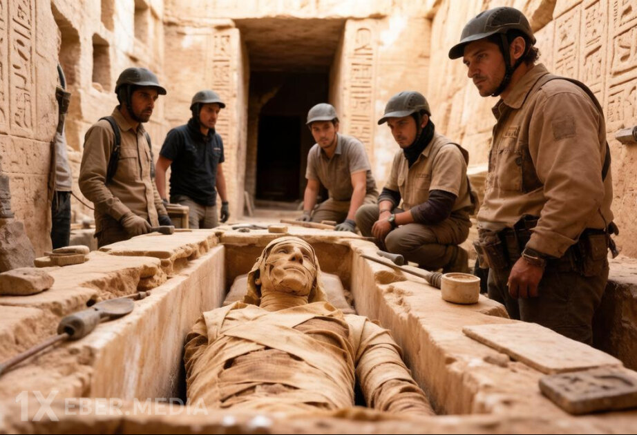 Qədim Misir mumiyasında “İliada”nın mətni olan papirus tapılıb