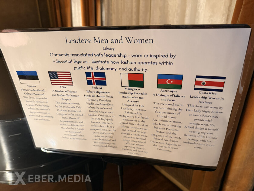 ABŞ-də keçirilən sərgidə Azərbaycana məxsus milli kişi geyimi nümayiş olunub