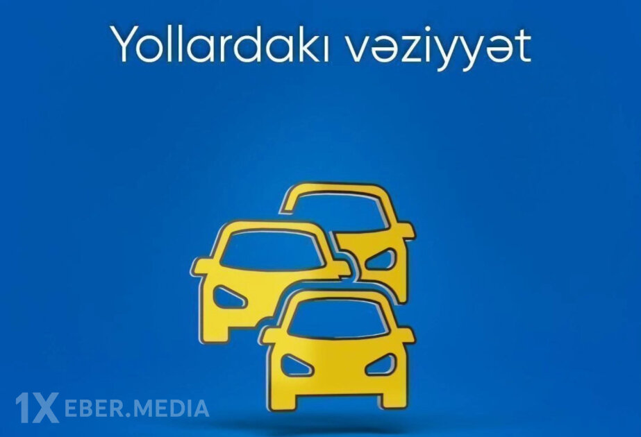 Bakının bəzi yollarında nəqliyyatın hərəkətində sıxlıq yaranıb
