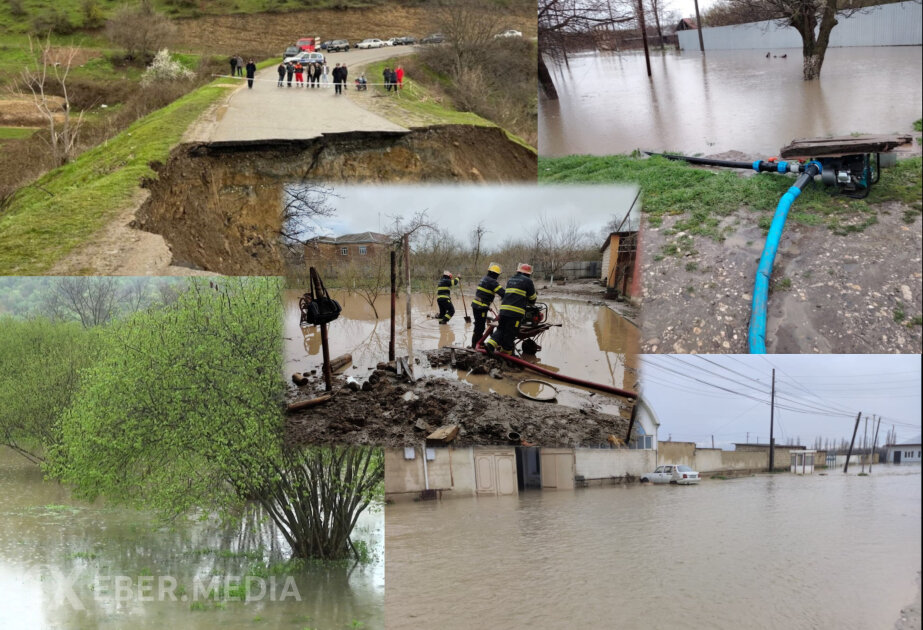 Dövlət dəstəyi və vətəndaş məmnuniyyəti: Təbii fəlakətin fəsadları aradan qaldırılır