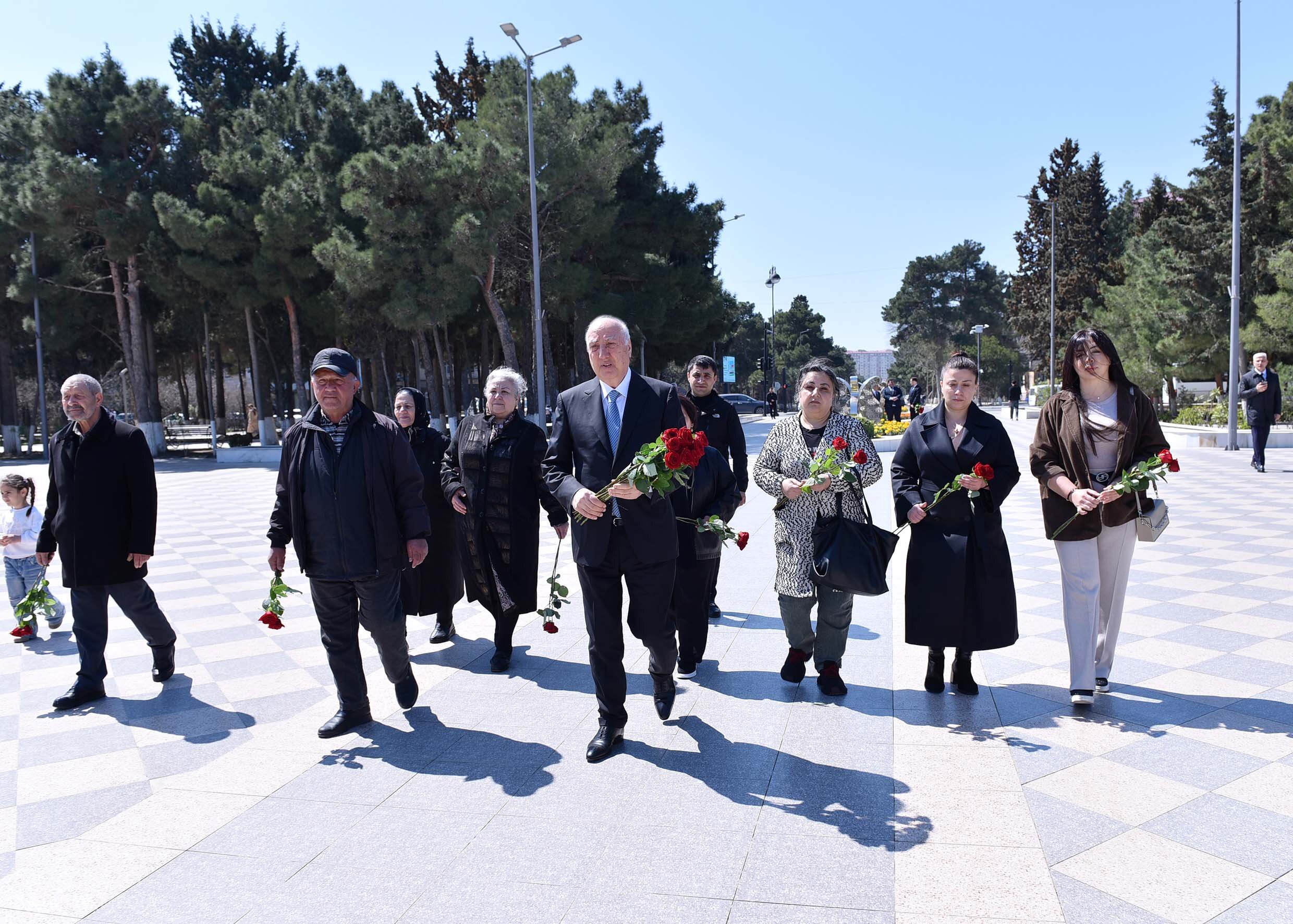 Sumqayıtda Aprel şəhidlərinin xatirəsi anıldı