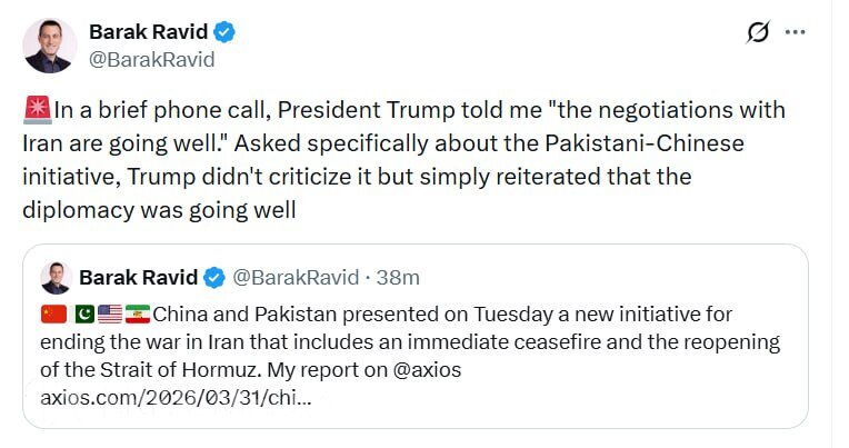 Tramp:"İranla danışıqlar yaxşı gedir"