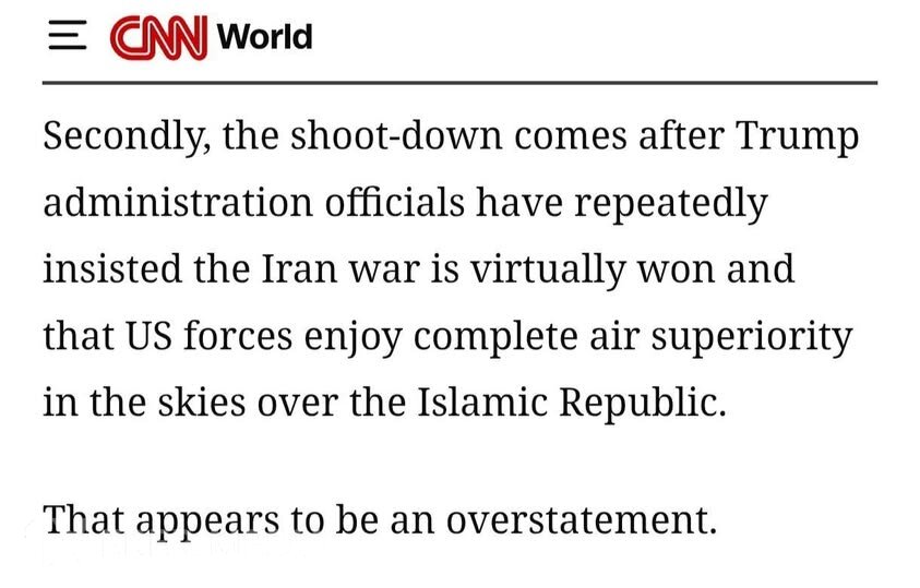 "ABŞ-ın havada tam üstünlüyü ilə bağlı bəyanatları şişirdilib"...