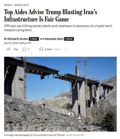 Trampın məsləhətçiləri onu İranın enerji obyektlərinə zərbələrin “qanuniliyinə” inandırırlar